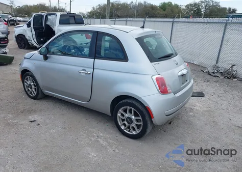 2012 Fiat 500 Pop z USA, uszkodzony, nr VIN 3C3CFFAR6CT124202